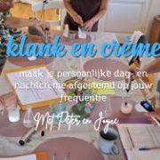 Klank en Crème, een dag van resonantie, kruiden en bewuste schepping